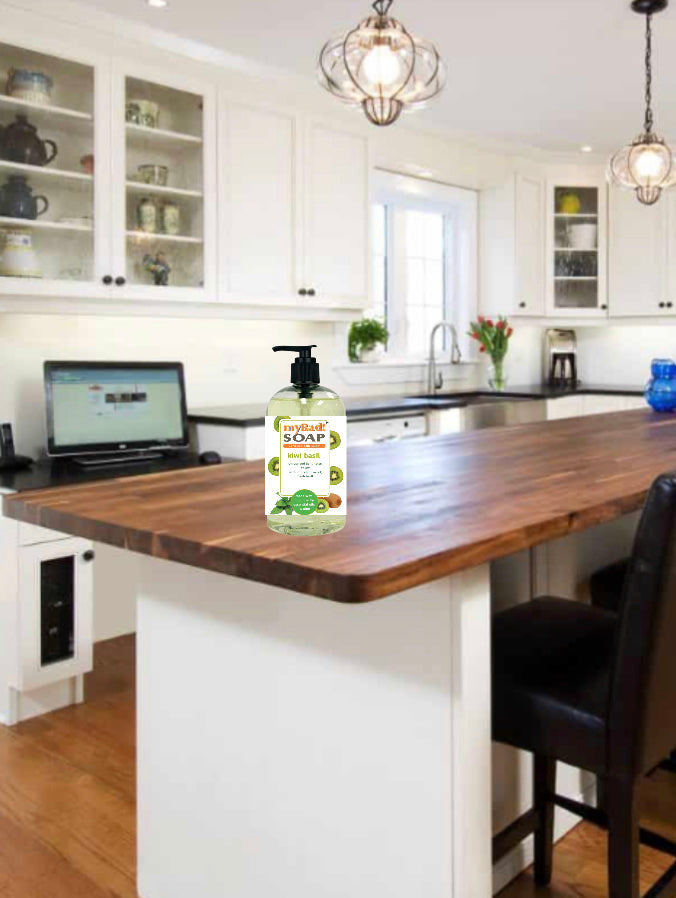 my Bad! Kiwi Basil Hand Soap