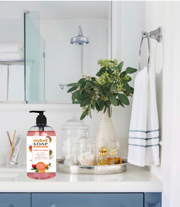 my Bad! White Tea Mango Hand Soap