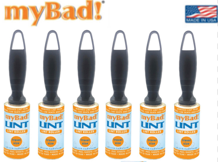 my Bad Travel Lint Roller 12 Pack