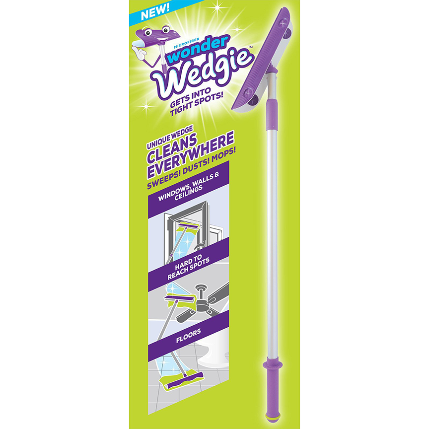 WonderWedgie Microfiber Cloth Mop - Dust Mop & Sweep -
