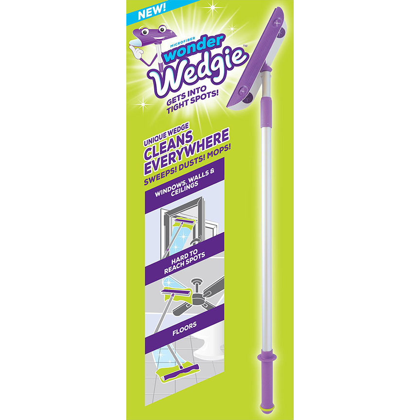 WonderWedgie Microfiber Cloth Mop - Dust Mop & Sweep - 