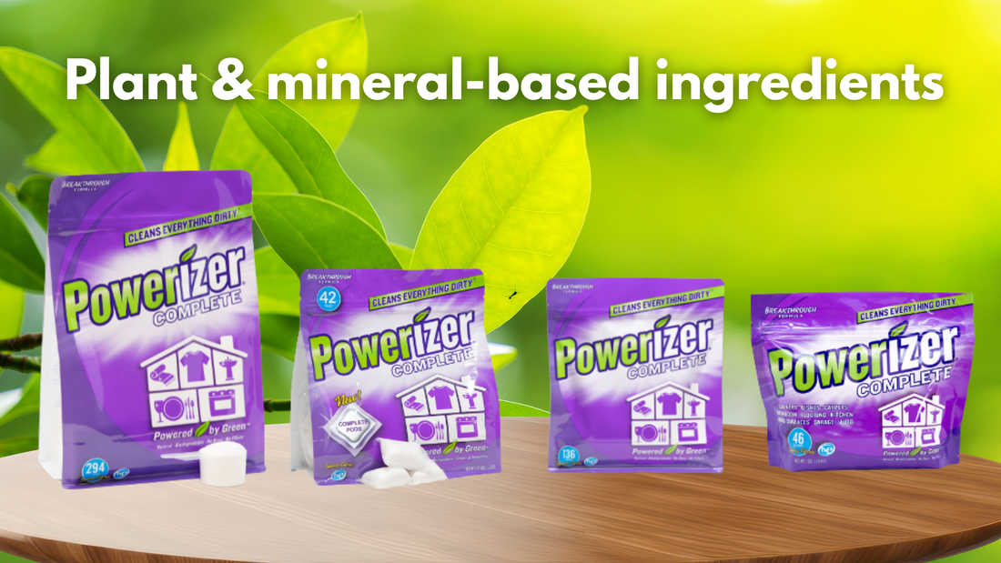 Why Mineral-Derived Ingredients Matter in Laundry Detergent