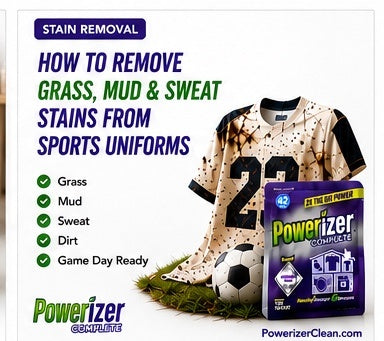 Practice Starts. Stains Happen: The Athlete’s Guide to Removing Tough Fabric Stains