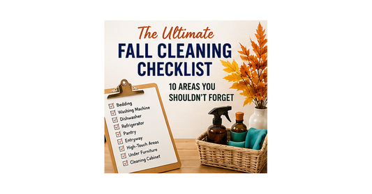 Fall cleaning checklist for a fresh, organized home with Powerizer Complete