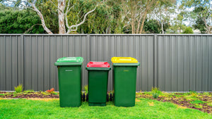 Vanish Odors and Gunk from Trash and Recycling Containers