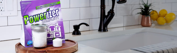 How to clean my dishes and kitchen with Powerizer