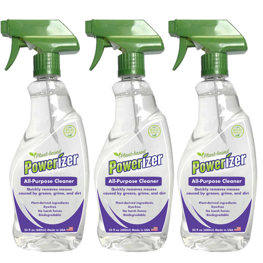 Powerizer Plant-Based All-Purpose Cleaner, 23 oz (3 PACK)