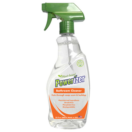 Powerizer Plant-Based Bathroom Cleaner, 23 oz