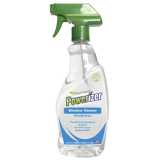 Powerizer Plant-Based Window Cleaner, 23 oz