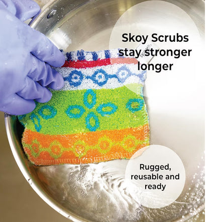 Powerizer 1lb + Skoy 2 Pack Scrub Sponges Bundle Pack