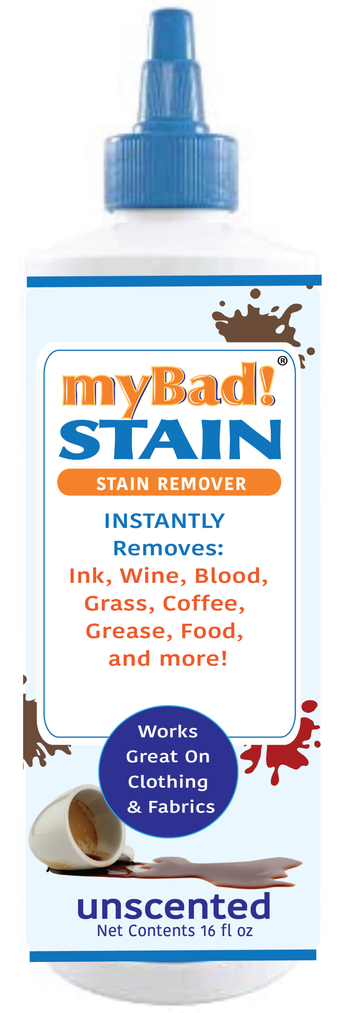 my Bad! Stain Remover 16 oz – Powerizer