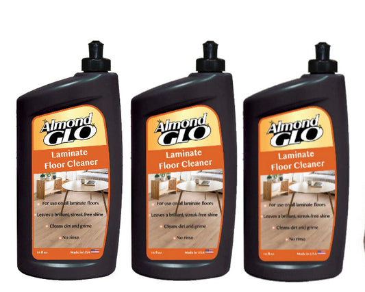 Almond Glo Laminate Floor Cleaner 3 Pack, 32 Oz