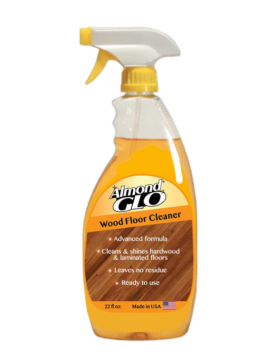 Almond Glo Wood Floor Cleaner, 22 oz