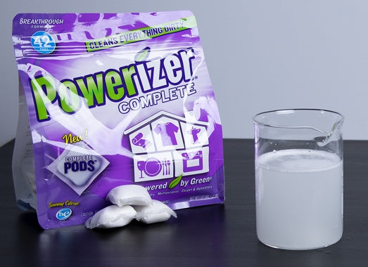 eco-friendly dishwasher and laundry detergent pods