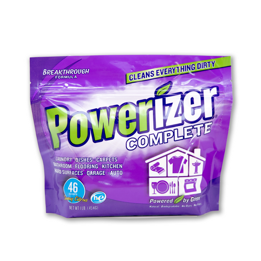 Powerizer Complete Multipurpose Laundry and Dishwasher Detergent & Household Cleaner - 1lb Bag