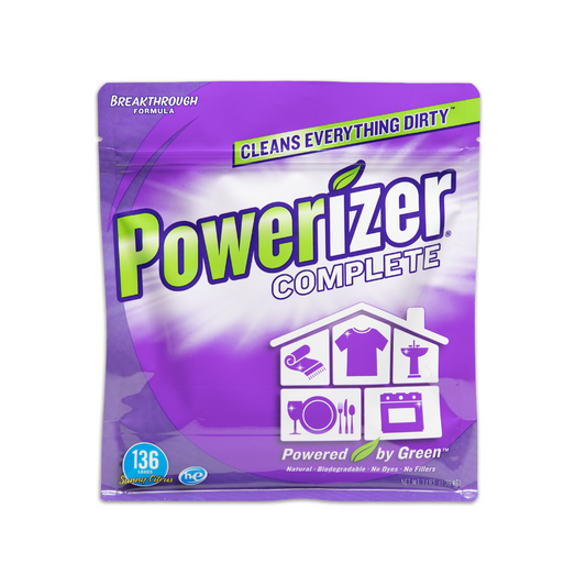 Powerizer Complete Multipurpose Laundry and Dishwasher Detergent & Household Cleaner - 3lb Bag