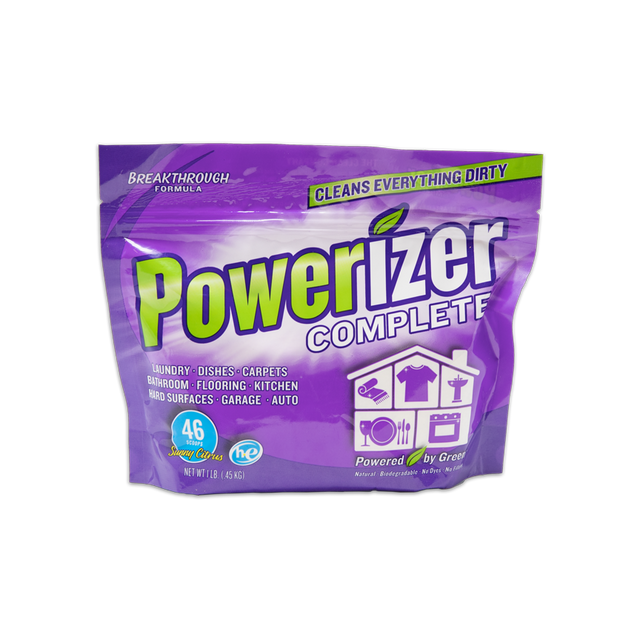 Powerizer Laundry and Dishwasher eco-friendly all purpose detergent 1lb bag 