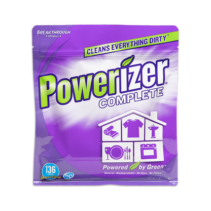 Powerizer Laundry and Dishwasher eco-friendly all purpose detergent 3lb bag 