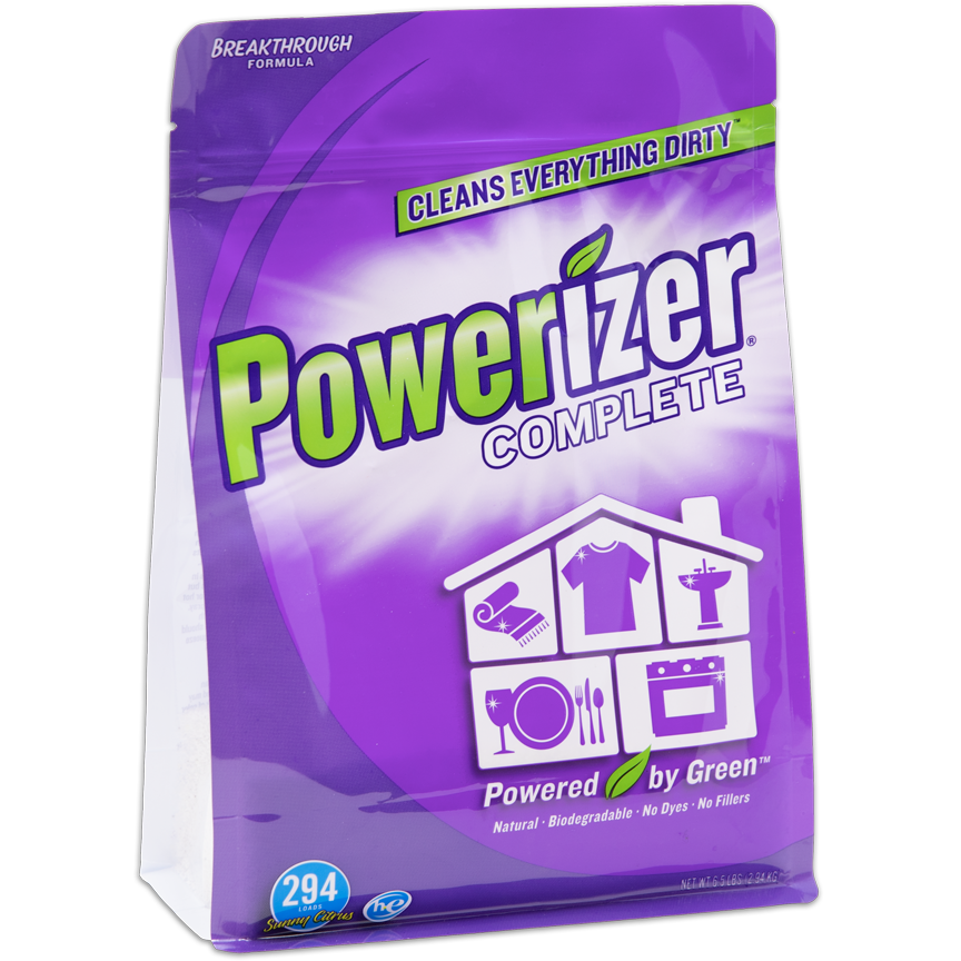 Powerizer Laundry and Dishwasher eco-friendly all purpose detergent