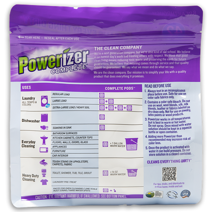 Powerizer Complete Laundry and Dishwasher Pods