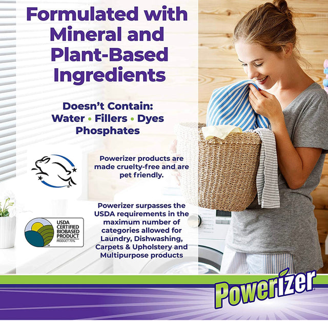 Powerizer Complete Multipurpose Laundry and Dishwasher Detergent & Household Cleaner