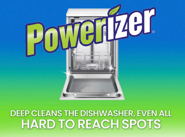 Powerizer Dishwasher Cleaner with Odor Control, 5 Pack