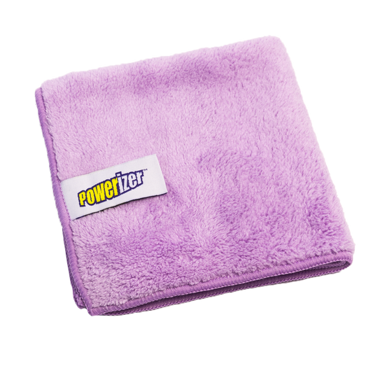 Powerizer Ultra Plush Microfiber Cleaning Cloths 6-pack  350 GSM